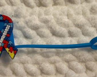 Autism Awareness, Grad Cap, Dance, WNBA, Dog Mom, Cat Mom, Anchor, Red Jeep Straw Topper-10MM