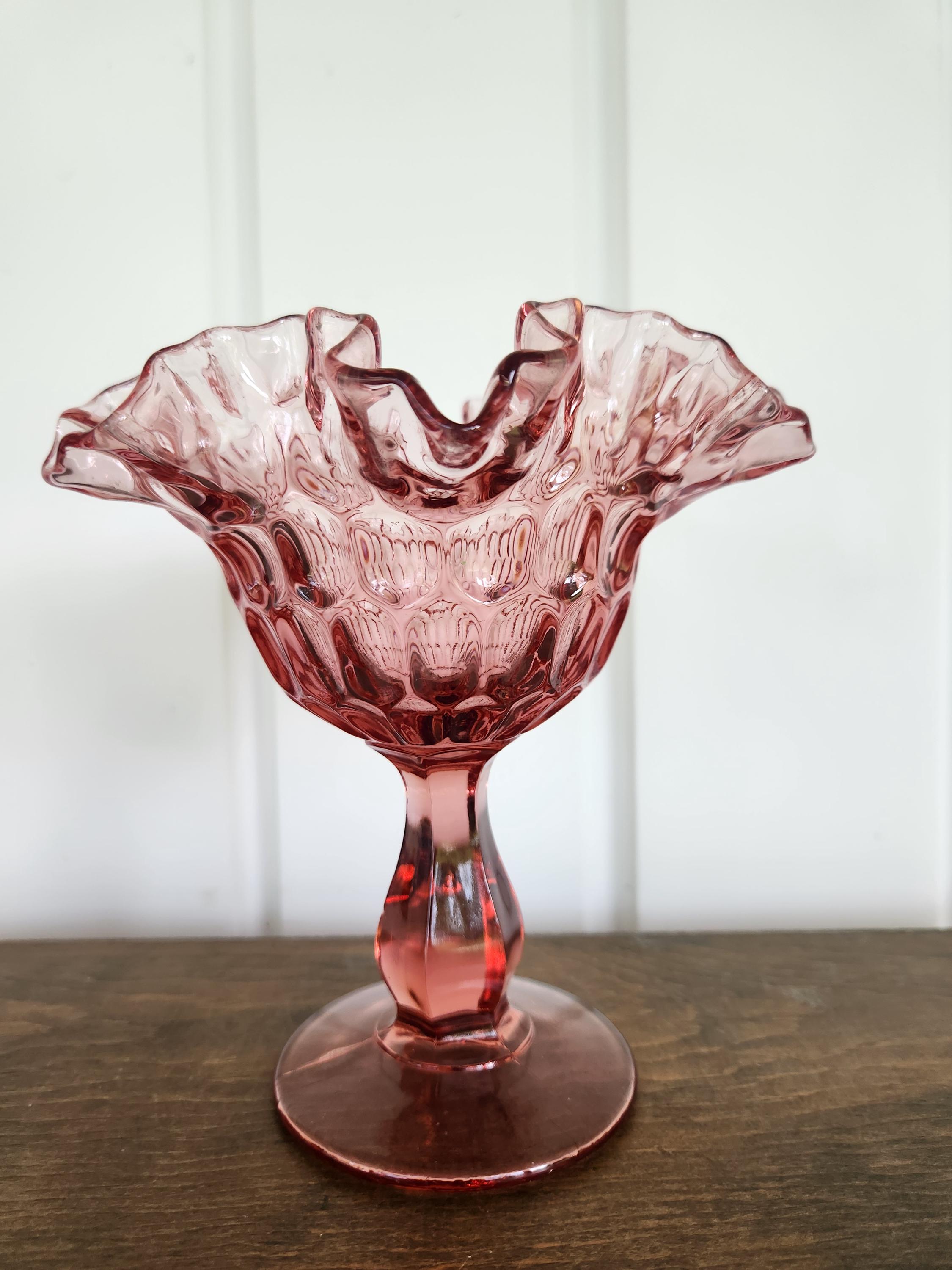 Fenton Pink Ruffle - Etsy
