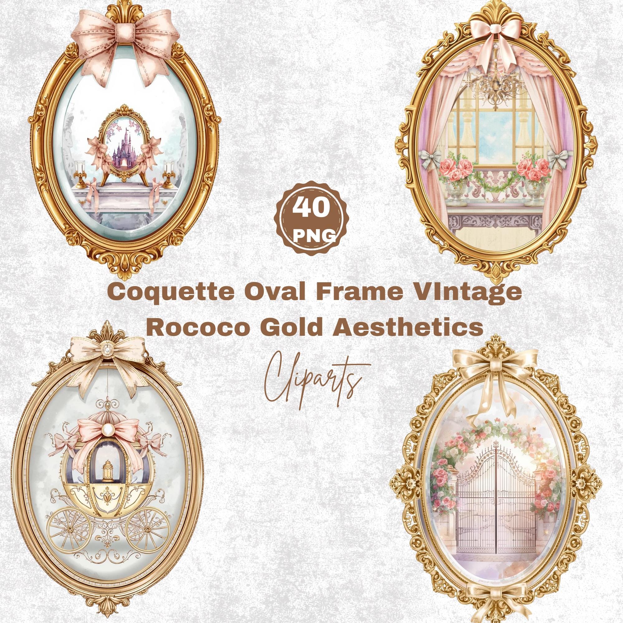 Cameo frame 40 gold - Etsy 日本