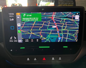 Pegatinas fosforescentes para el control de volumen y temperatura para coches VAG (VW, Cupra, Skoda) con pantalla táctil.
