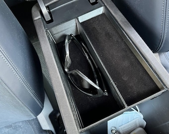 Bandeja organizadora para consola central Fisker Ocean: divisor de almacenamiento a medida, mejora interior impresa en 3D, accesorio para vehículos eléctricos