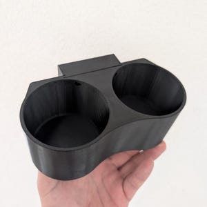 VW ID. Buzz Hinten Getränkehalter | 3D gedrucktes Schubladen-Konsolenzubehör | Neues Design