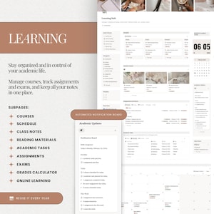 Notion Life Planner Ultimate Life Planner Notion Template All in One ...