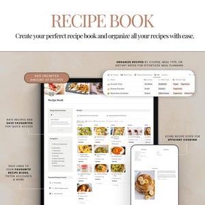 digital recipe book