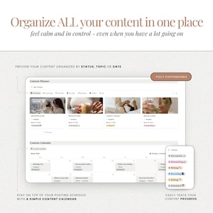 Content Creator Planner Notion