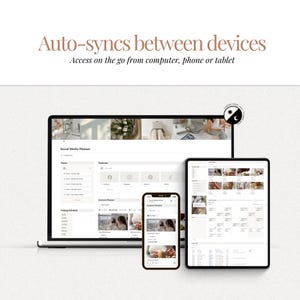 Notion social media planner