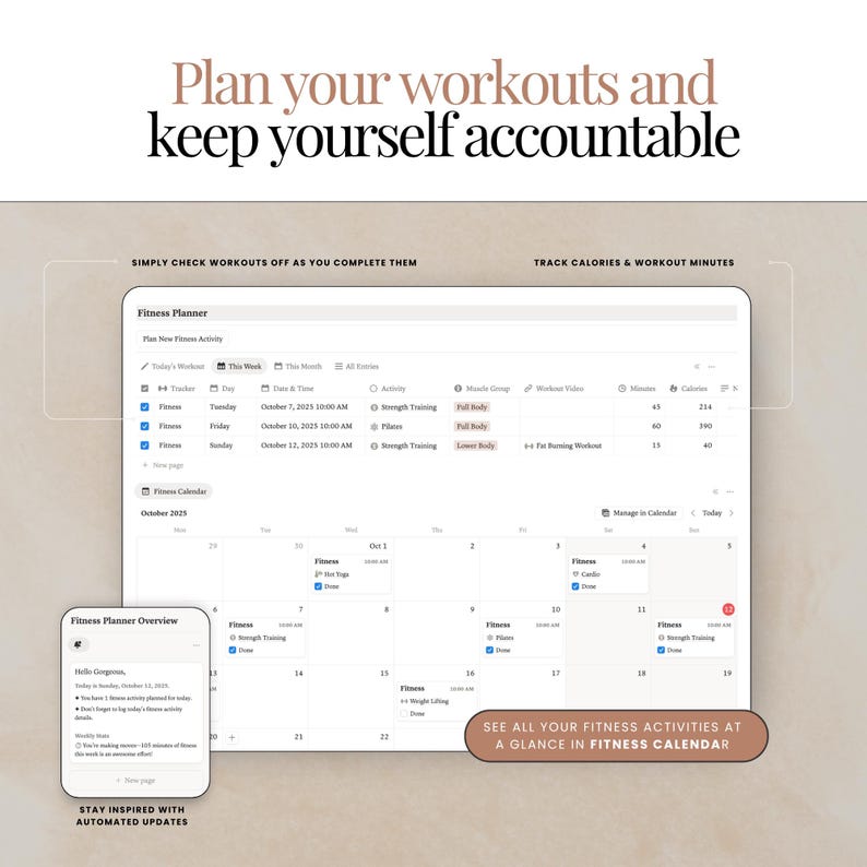 workout planner
