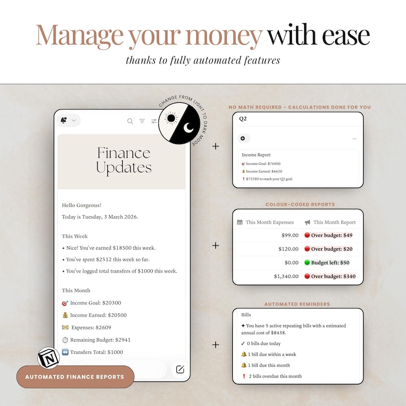 Notion Finance Template