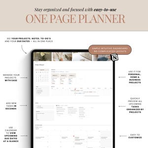 Project tracker Task tracker Notion