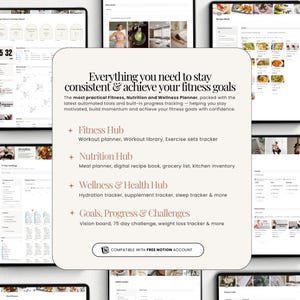 Digital Fitness planner