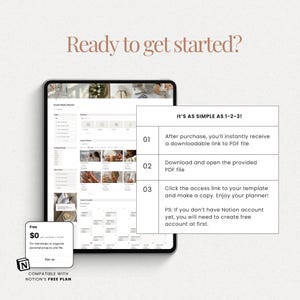 Aesthetic notion template