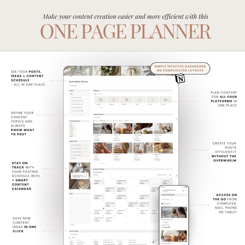 Content Planner Dashboard