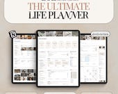 Notion Life Planner Ultimate Life Planner Notion Template All In One Notion Dashboard 2026 Digital Life Planner Aesthetic Notion Template
