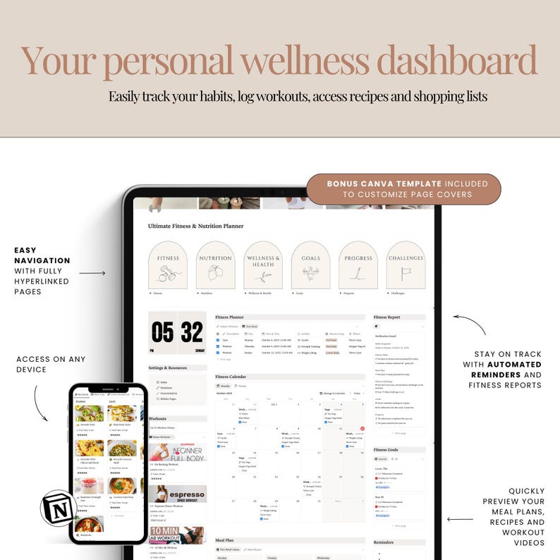 wellness planner