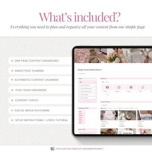 Simple Digital Social Media Planner