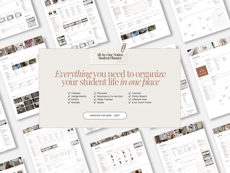 Student Life Planner