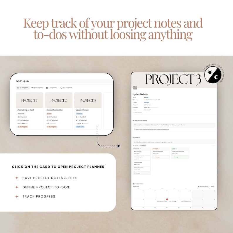 Notion Project Planner