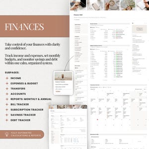 Notion Life Planner Ultimate Life Planner Notion Template All in One ...