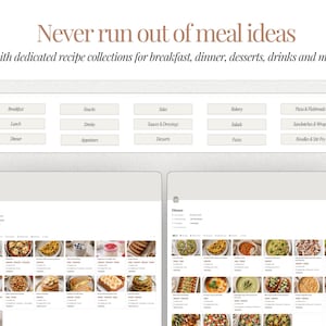 custom recipe book editable template