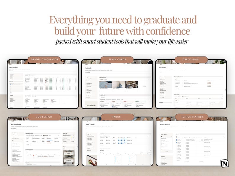 Notion University Planner