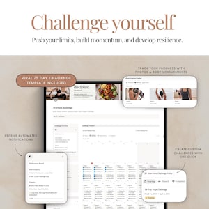 75 day challenge template