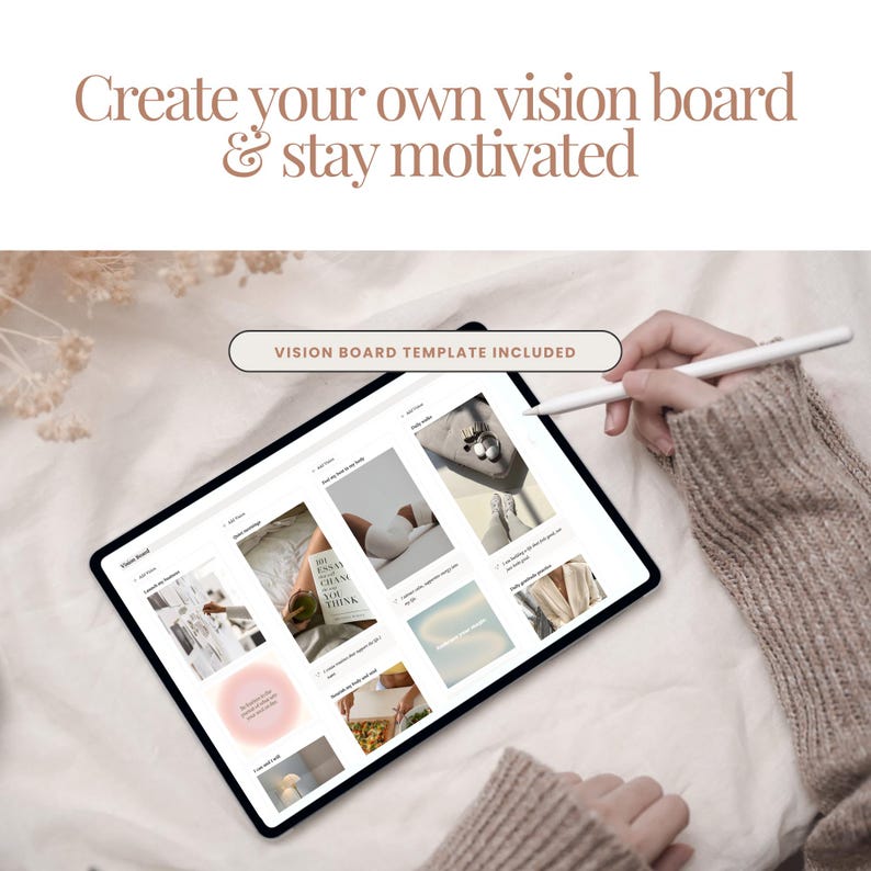 Vision Board Template Notion