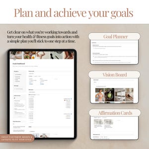goal planner and progress tracker
