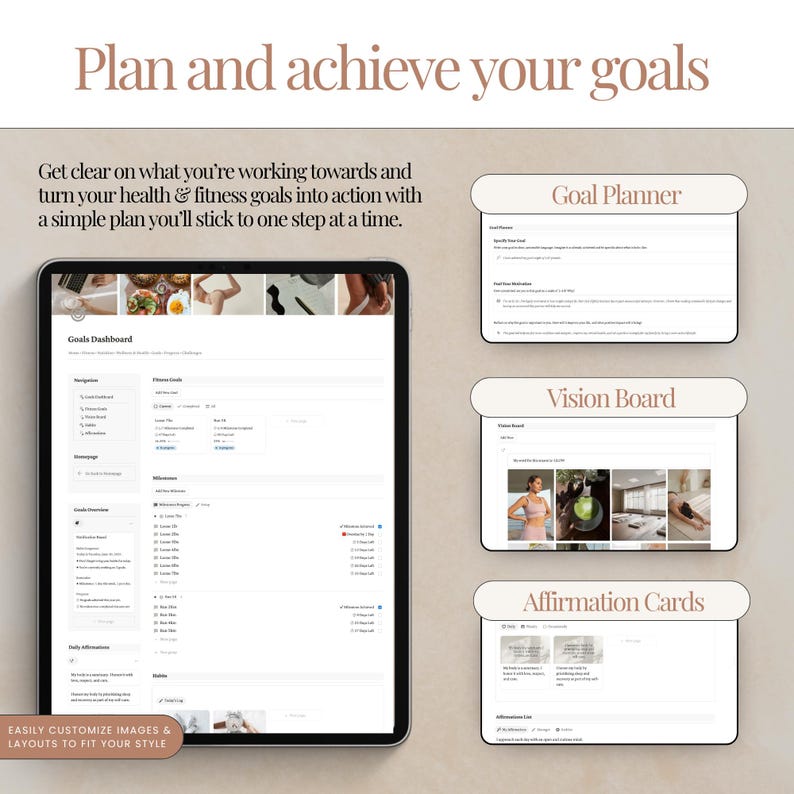 goal planner and progress tracker