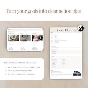 Goal Setting Template Notion