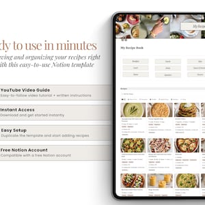 family recipe book template