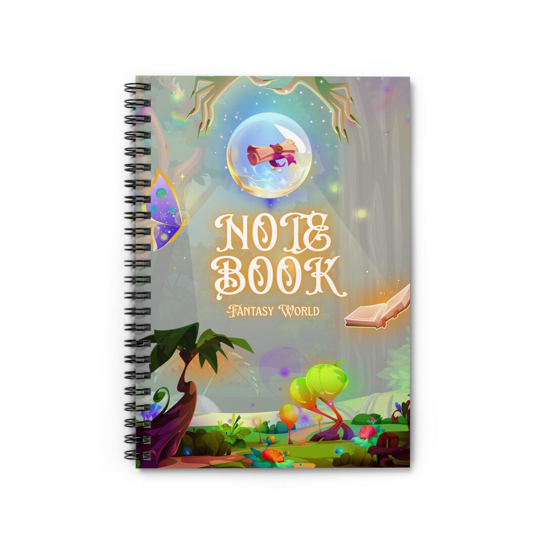 Fantasy World Notebook: A Magical Journal for Dreams & Spells - Etsy