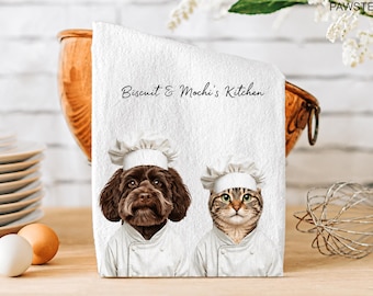 Personalisiertes Geschirrtuch für Hunde mit Haustierfoto + Haustiername Personalisiertes Geschirrtuch für Hunde Benutzerdefinierte Geschirrtücher für Hunde Benutzerdefiniertes Geschirrtuch für Hunde