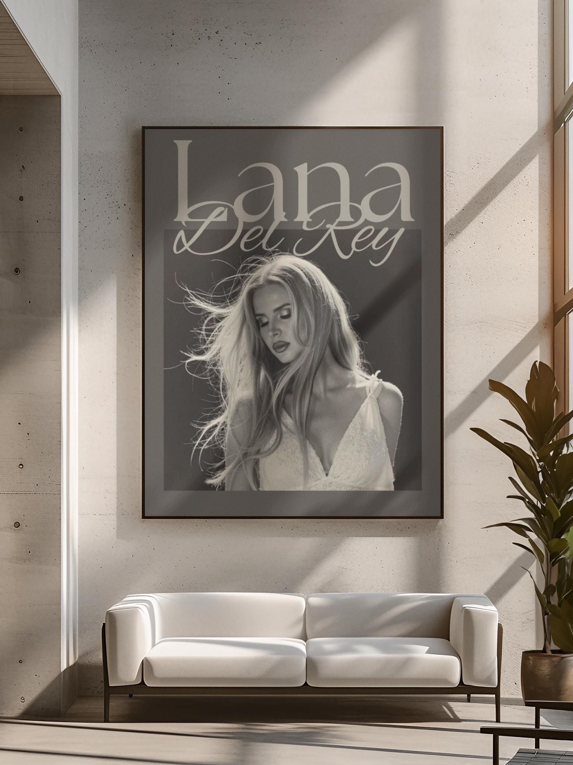 Printable lana del rey poster - Etsy México, image size:2000x2670