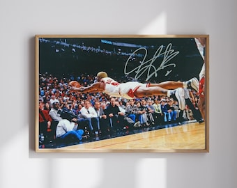 デニス ロッドマン シカゴ ポスター、キャンバス、バスケットボール