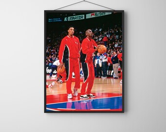 シカゴ ブルズ 記念品、16x20 NBA チャンピオンリング ダイナスティ
