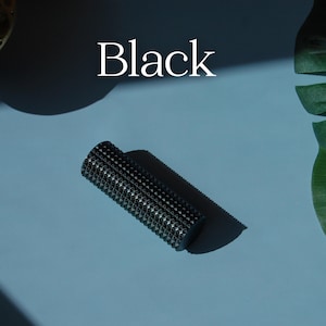 Pain Stim Silent Fidget Toy Sensory Stick for Anxiety Relief Stress Management ADHD Support Focus Aid Classroom Concentration Helper Black