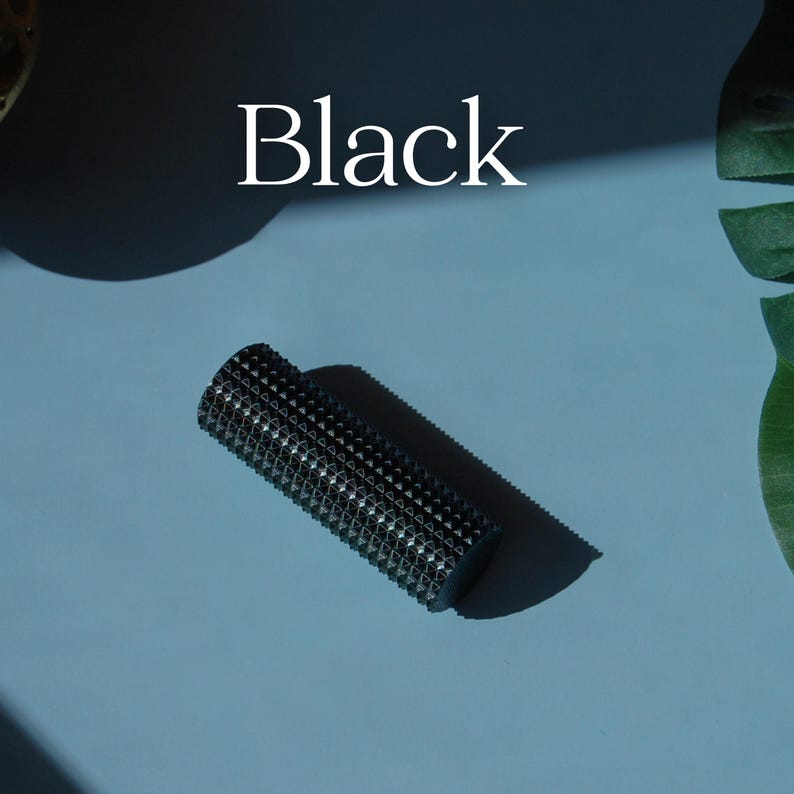 Pain Stim Silent Fidget Toy Sensory Stick for Anxiety Relief Stress Management ADHD Support Focus Aid Classroom Concentration Helper Black
