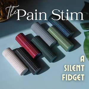 Pain Stim Silent Fidget Toy Sensory Stick for Anxiety Relief Stress Management ADHD Support Focus Aid Classroom Concentration Helper