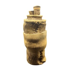 Jerry Berta 1970 Signed Studio Pottery Brutalist Textured Bud Vase Stoneware