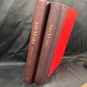US News & World Report, 200 anni di storia illustrata degli Stati Uniti, set di 2 volumi, 1973