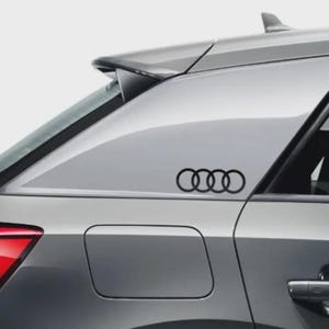 Audi Rings Decals – Car Window/Door Stickers (2pcs)