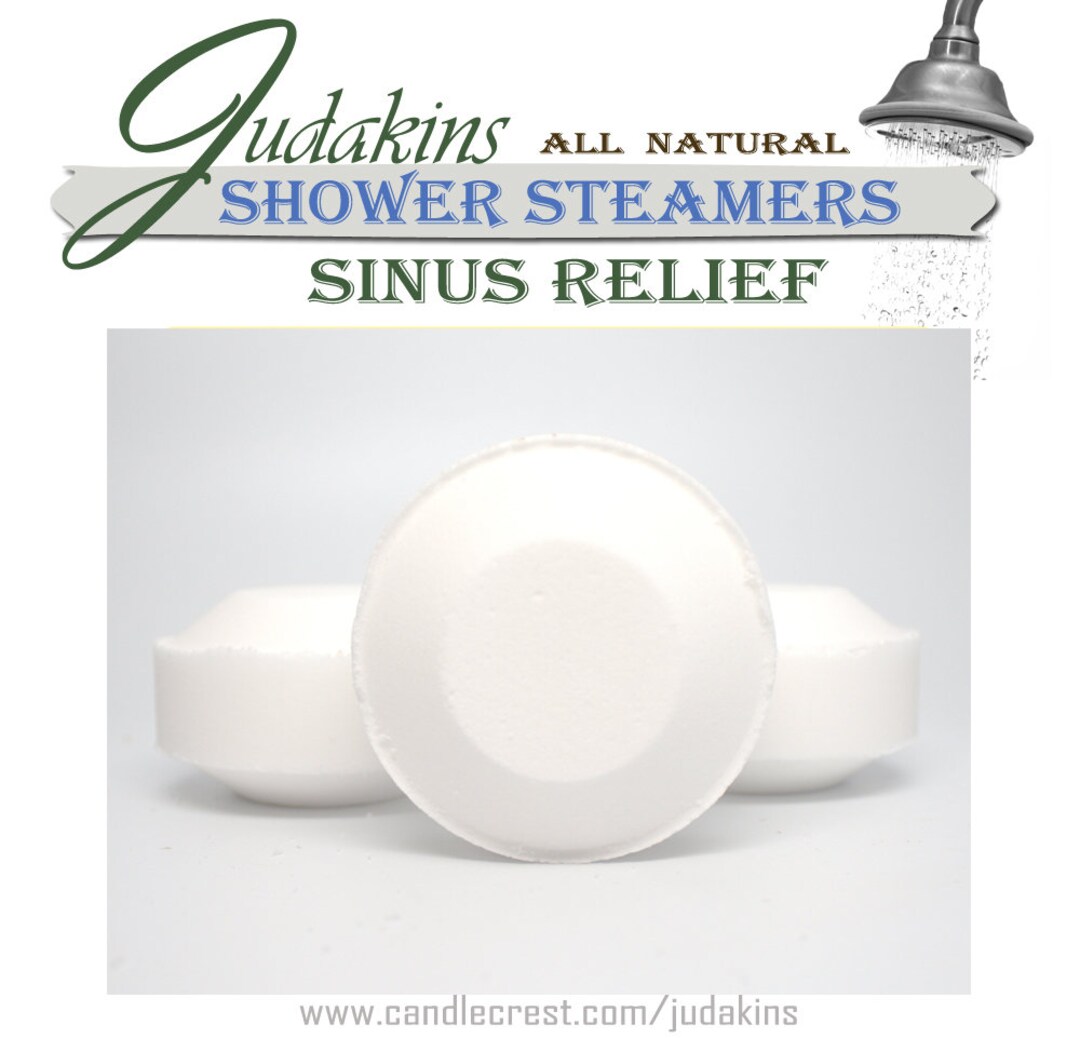 Sinus Relief Shower Steamers Relieve Cold and Sinus Symptoms, Breath