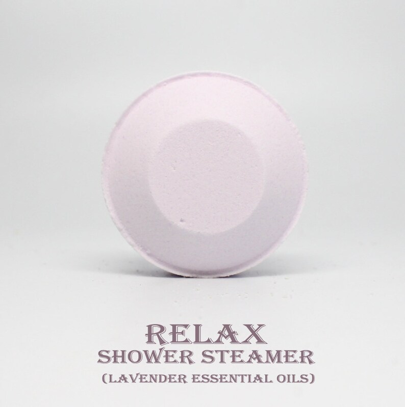 Lavender Shower Steamers Relaxing Shower Steamer 100 Etsy