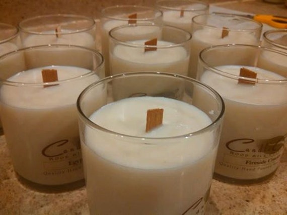 Wood Wick Candles - Natural Soy Wax - Wooden Wick Scented Candles - Vegan  Friendly