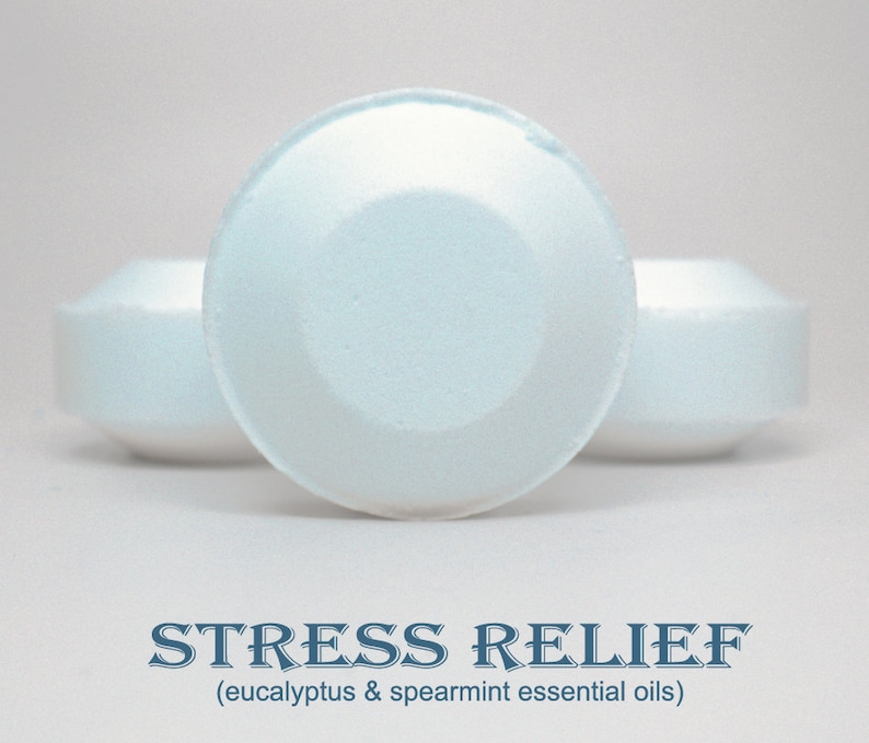 Stress Relief Shower Steamers Calming and Relaxing Shower Etsy