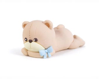 Baby Teddy Bär Cake Topper Set 4-teilig