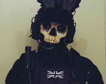 Cosplay de casco fantasma - Modern Warfare 2