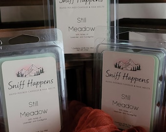 Still Meadows vaxsmältningar | 100 % sojavax och handhällt