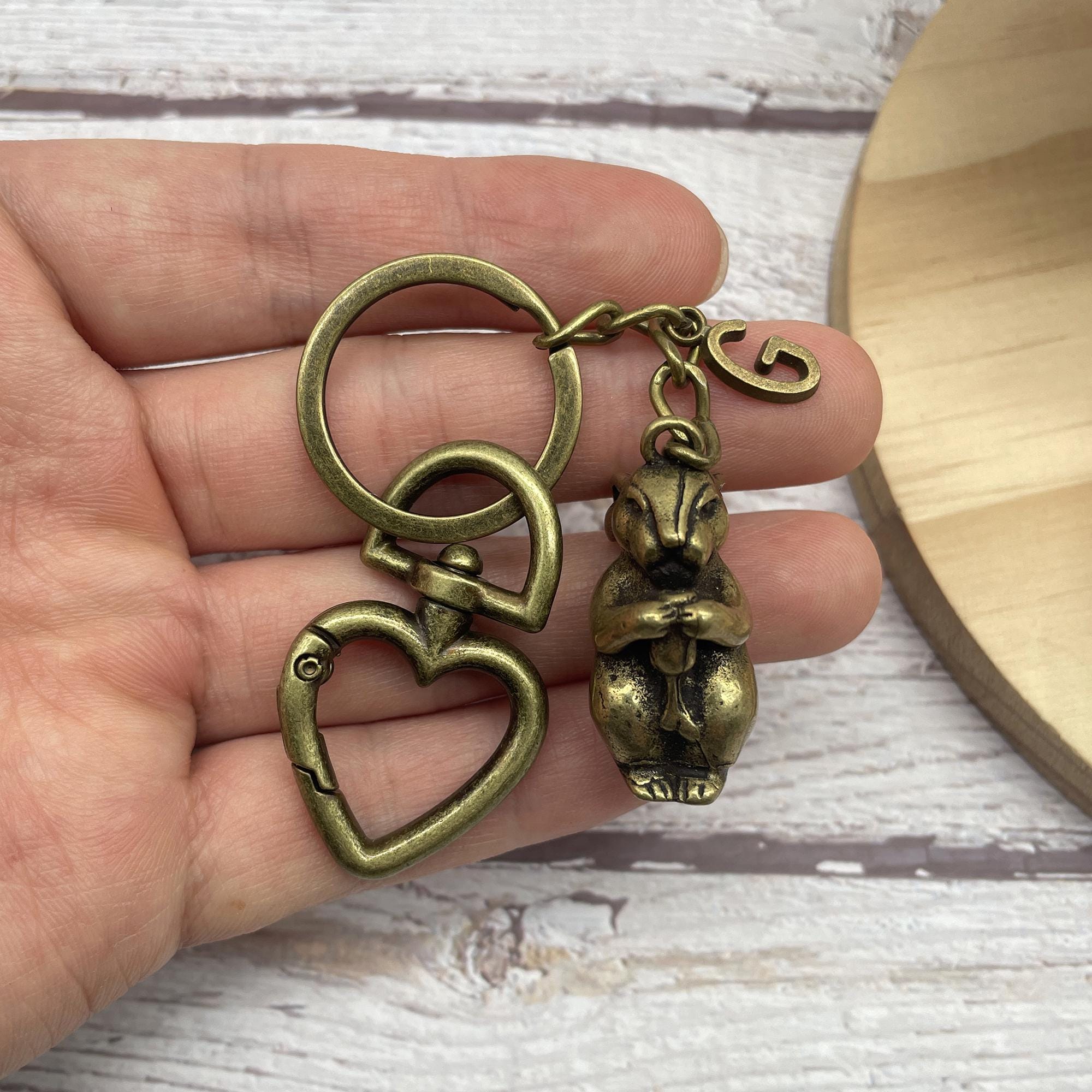 Vintage Rabbits Foot Keychain - Etsy