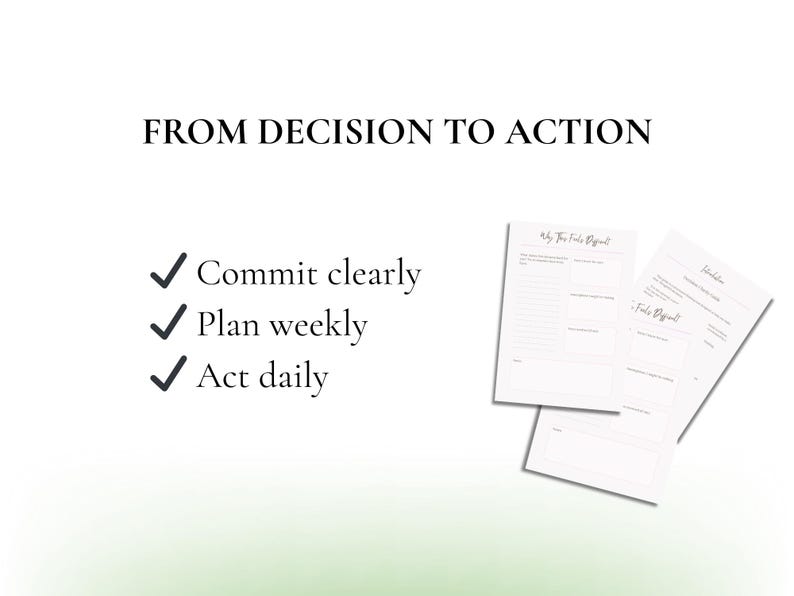 Decision Clarity Guide – 30 Guided Pages for Clear, Thoughtful Decisions (Printable PDF) image 4